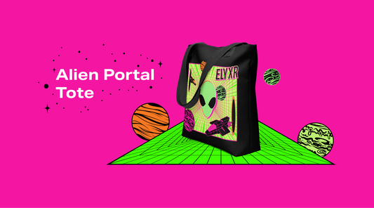 Unlock the Cosmos with the Alien Portal Tote