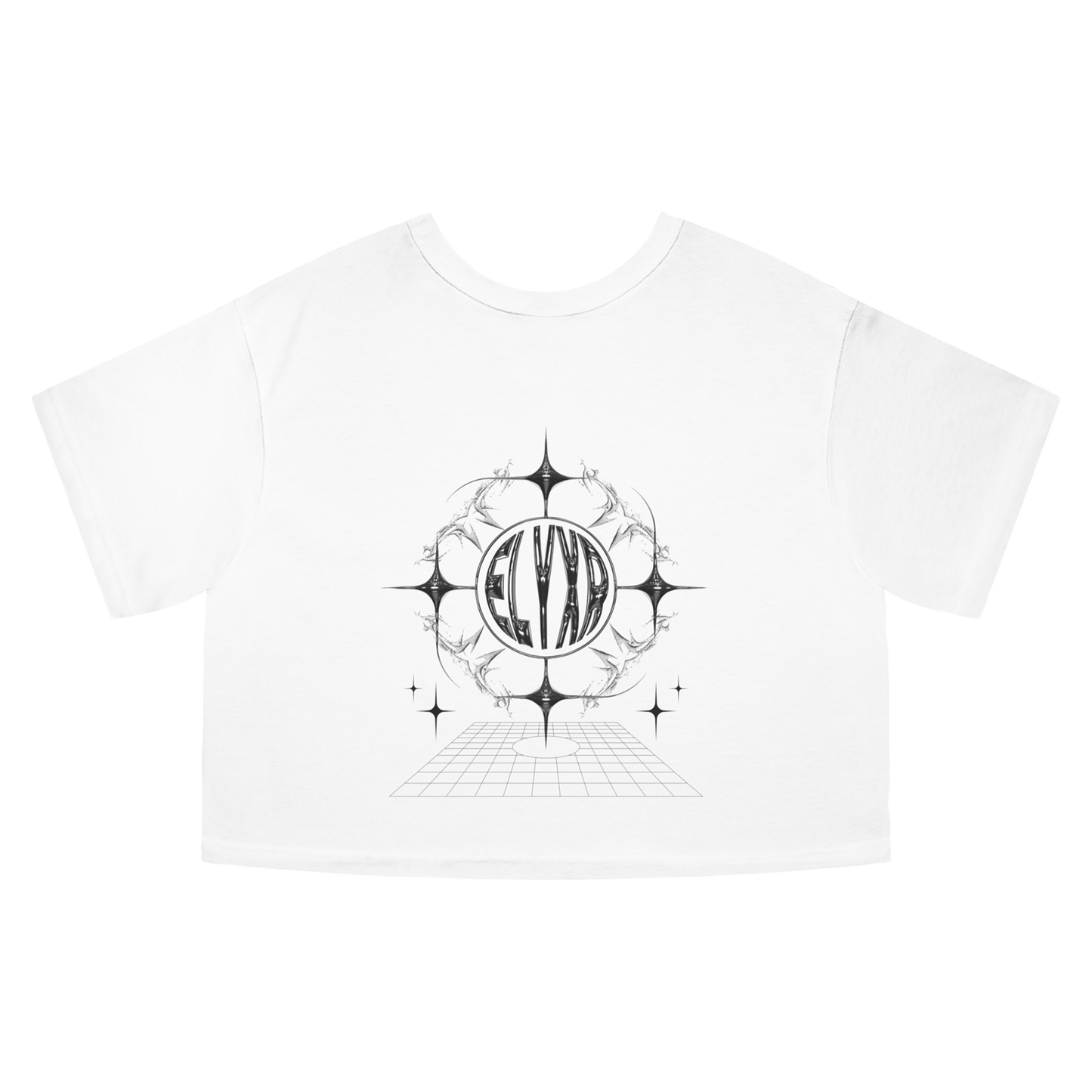 Chrome Planet Cropped T-Shirt