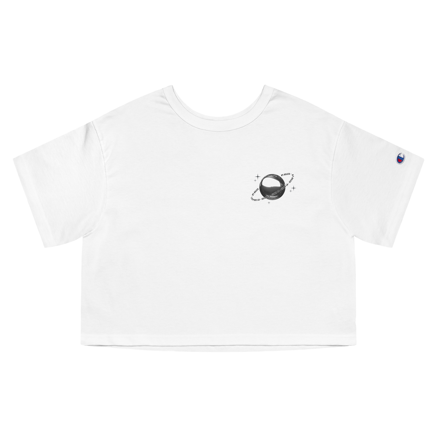 Chrome Planet Cropped T-Shirt