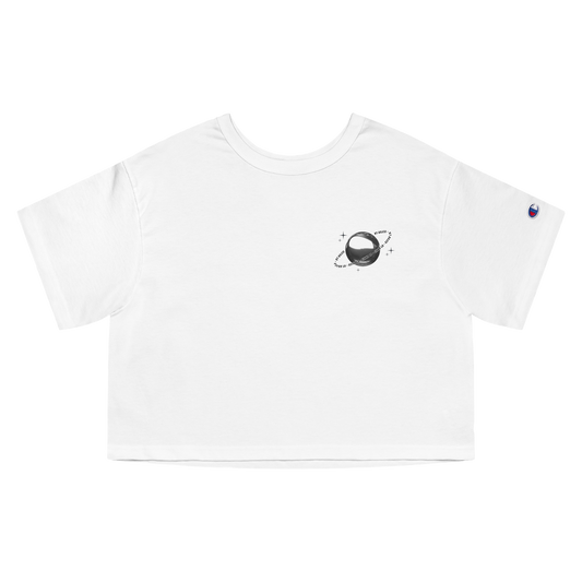 Chrome Planet Cropped T-Shirt